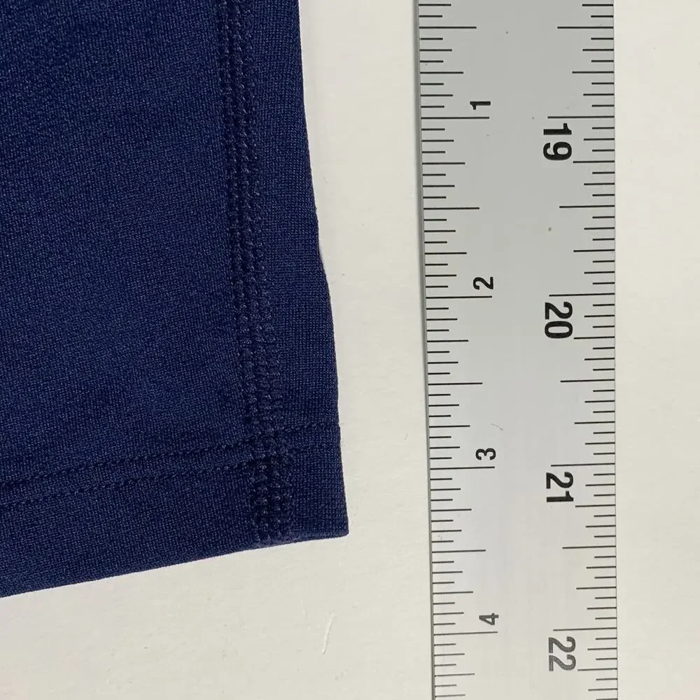 Coolibar Women's Navy Swim Skirt Leggings - Picture 9 of 10